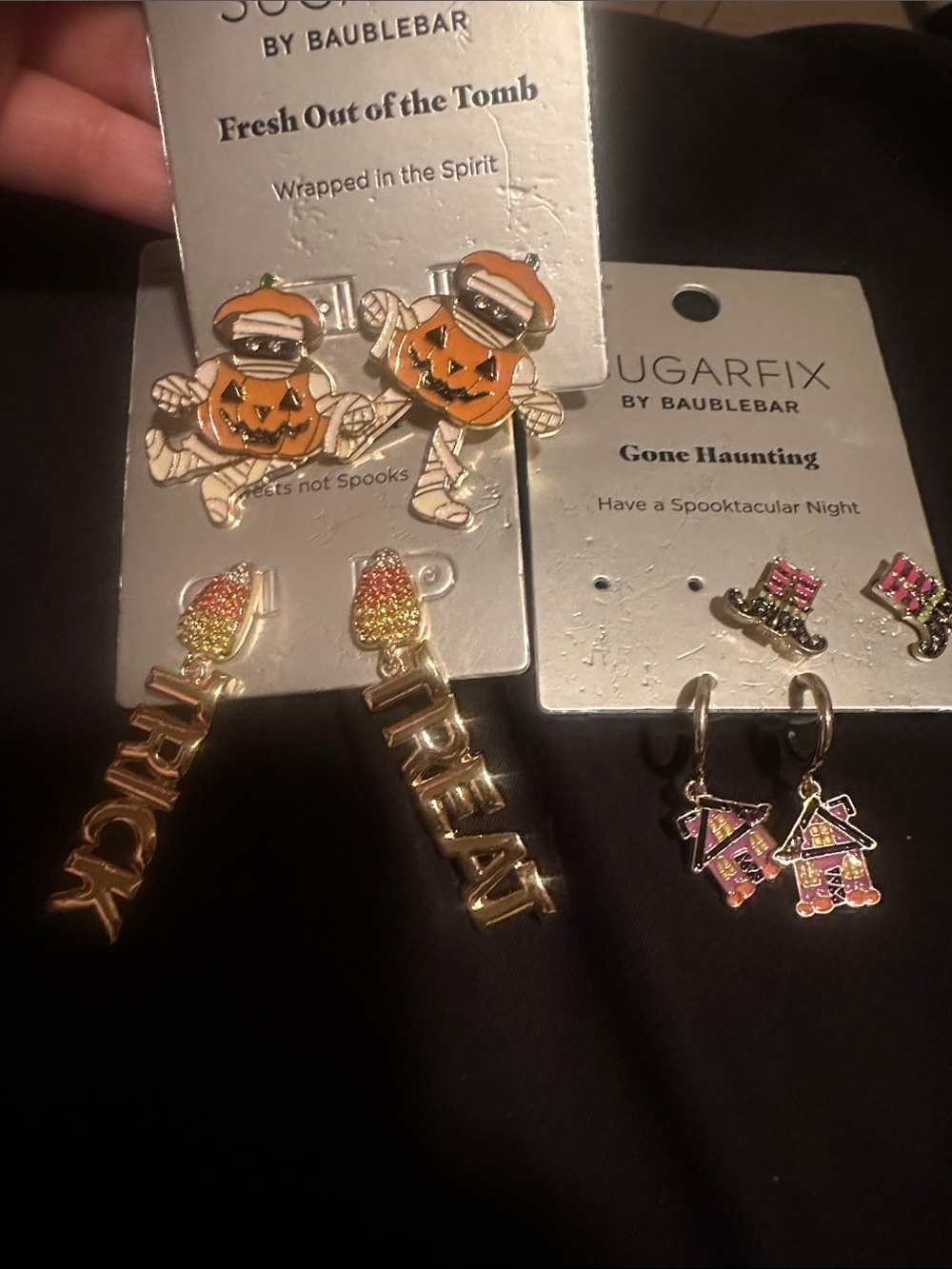 SUGARFIX by BaubleBar Halloween Earring Sets